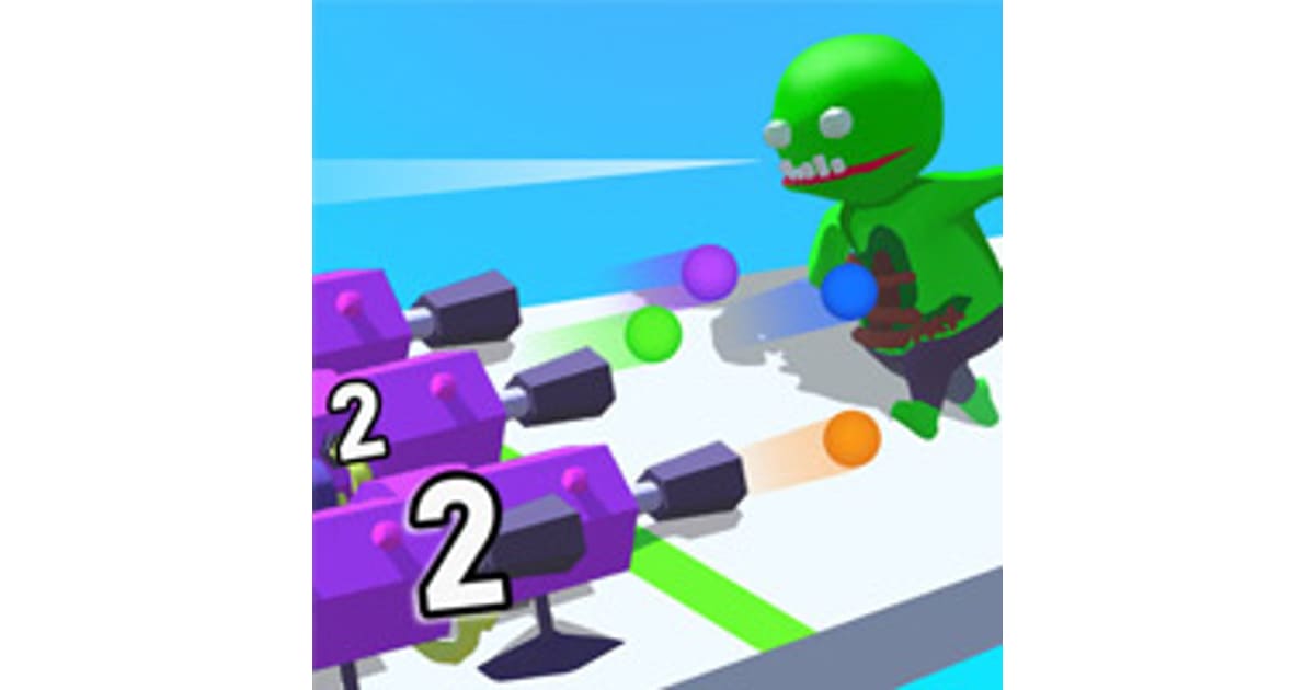 Shooting Cannon Merge Defense Game Play Online