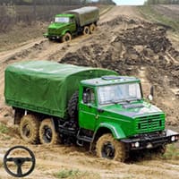 Army Cargo Transport Driving