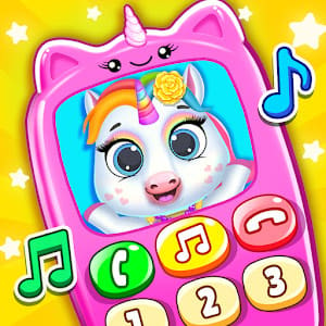 Baby Princess Unicorn Mobile Phone