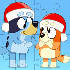 Bluey Christmas Jigsaw