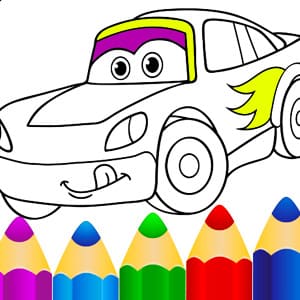 Cars Coloring Game