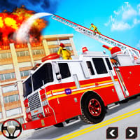 City Rescue Fire Truck Games