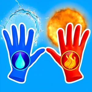 Elemental Gloves - Magic Power