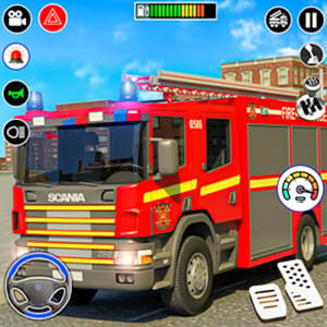 Fire Truck Driving Simulator