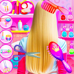 Hair Salon Dress Up Girl