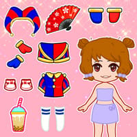 Lovely Doll Dress Up Game