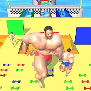 Muscle Bridge Race 3D