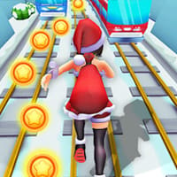 Subway Santa Princess Runner