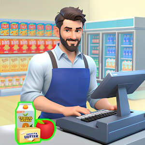 Supermarket Manager Simulator